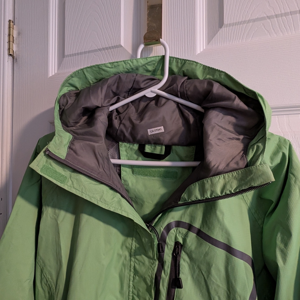 Ladies Red Ledge Anorak
